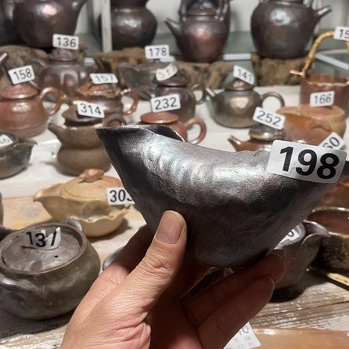 纯手工柴烧茶具精品