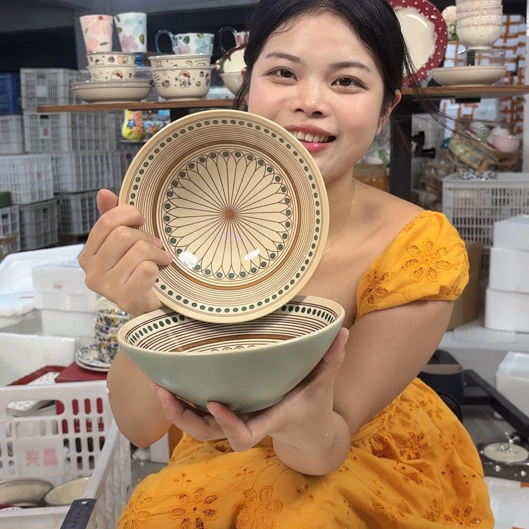 瓷微瑕陶瓷餐具釉下彩