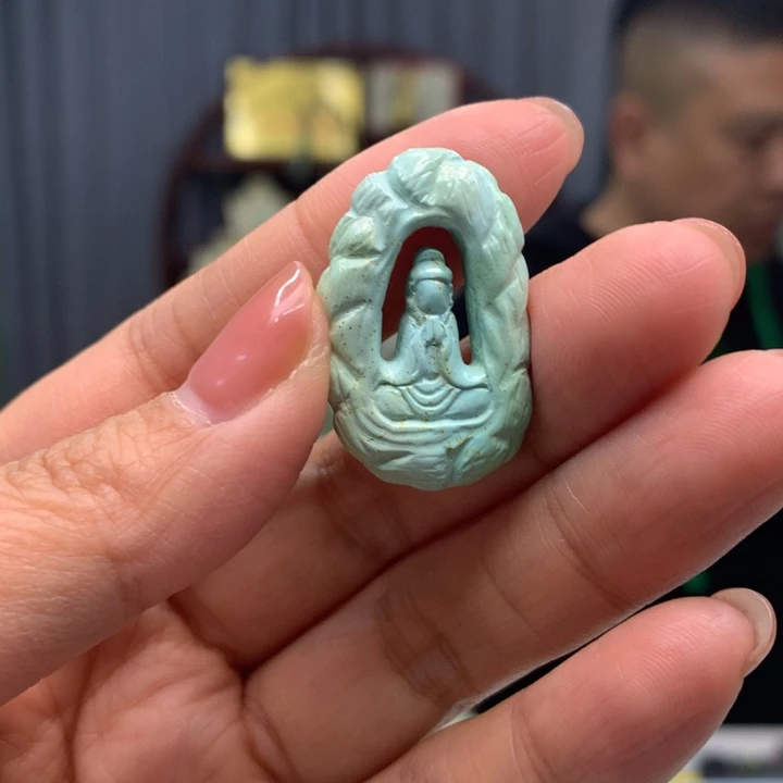 绿松石未镶嵌配饰