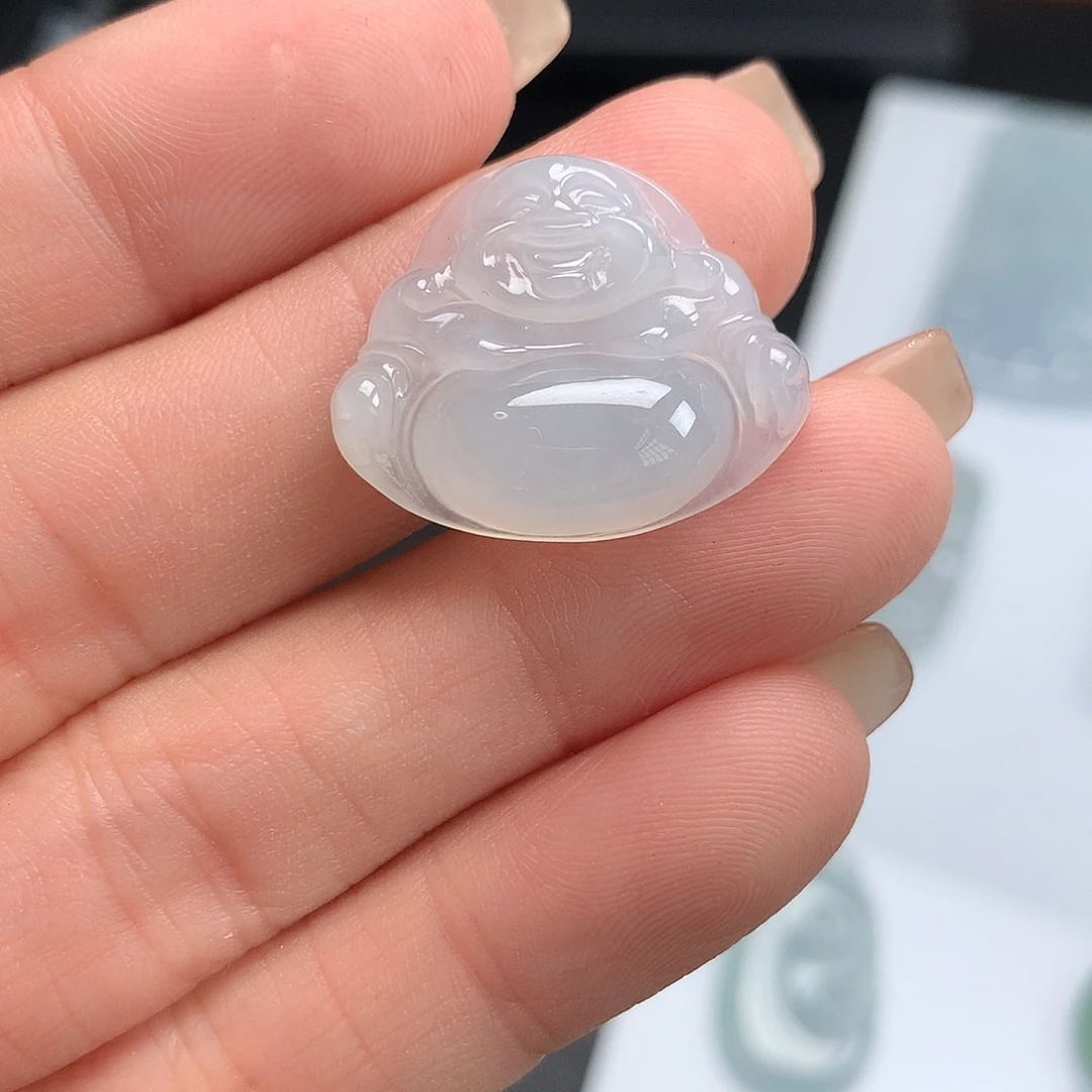 颈饰未镶嵌翡翠佛公