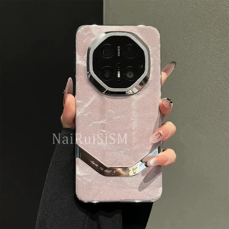 轻奢高档雪山绒适用华为mate70rs非凡大师手机壳女款70pro/60rs硬