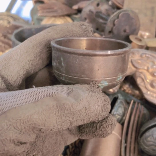 旗***部闪电购铜摆件工艺品