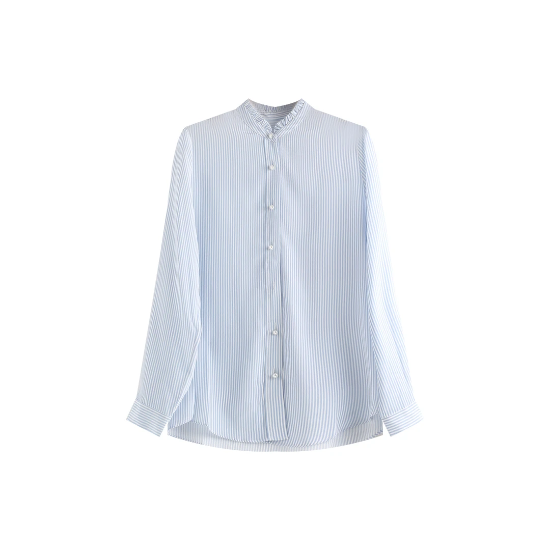 【圈圈】新款桑蚕丝衬衫 YJHY-621133