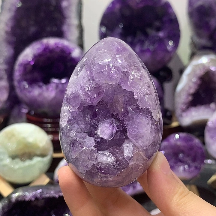 未镶嵌珠宝半成品紫晶