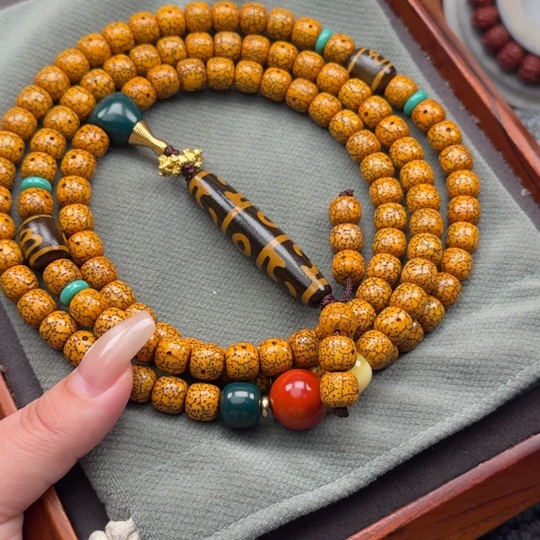 爱***年星月菩提吊坠精品