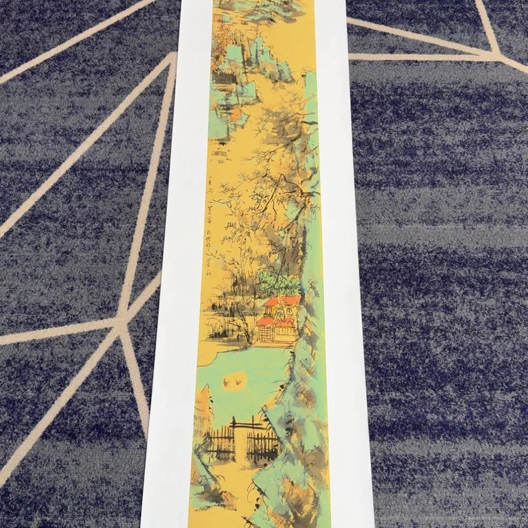 国画国画作品山水花鸟