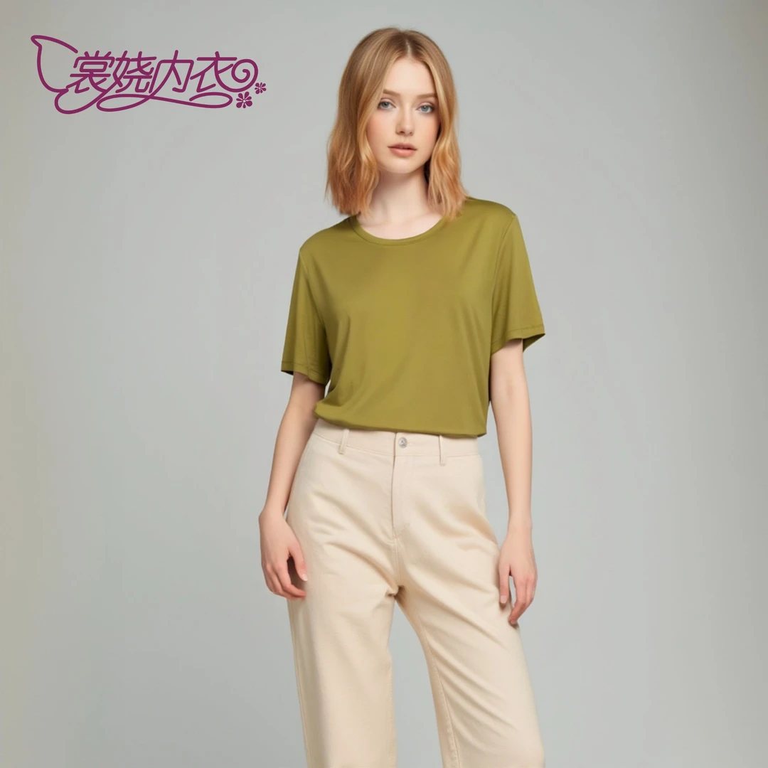 裳娆【4126】女士家居上衣T恤