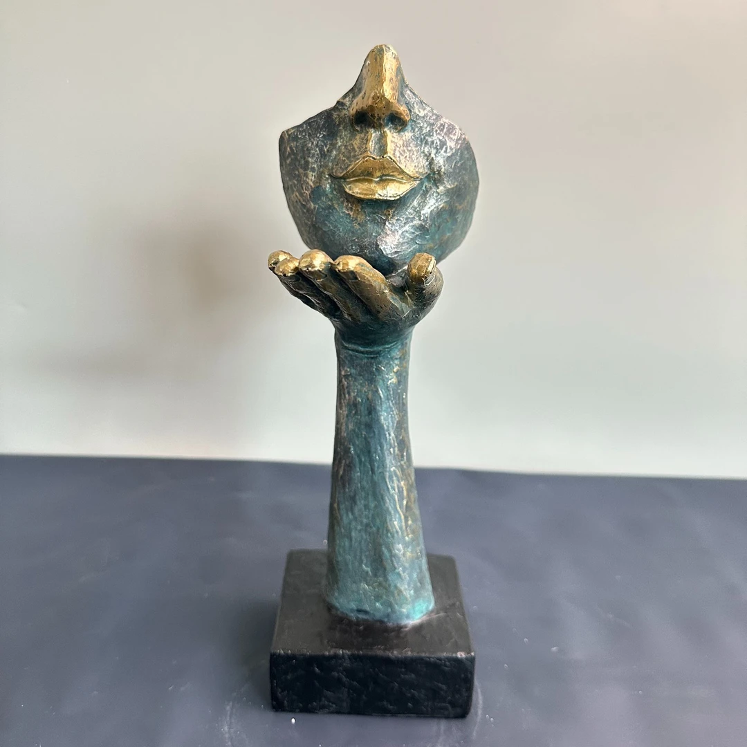 人脸桌面艺术摆件微瑕