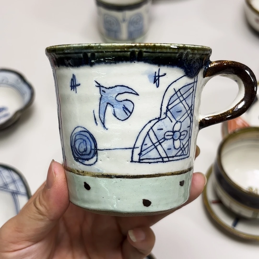 瓷加藤淳 个性款 马克杯
