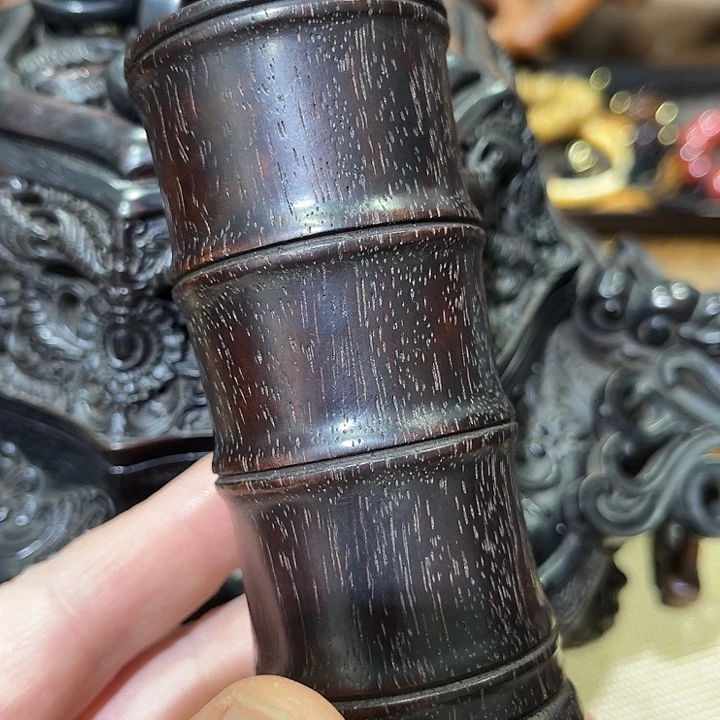 香榧木立*精品黄花梨和紫檀木器摆件