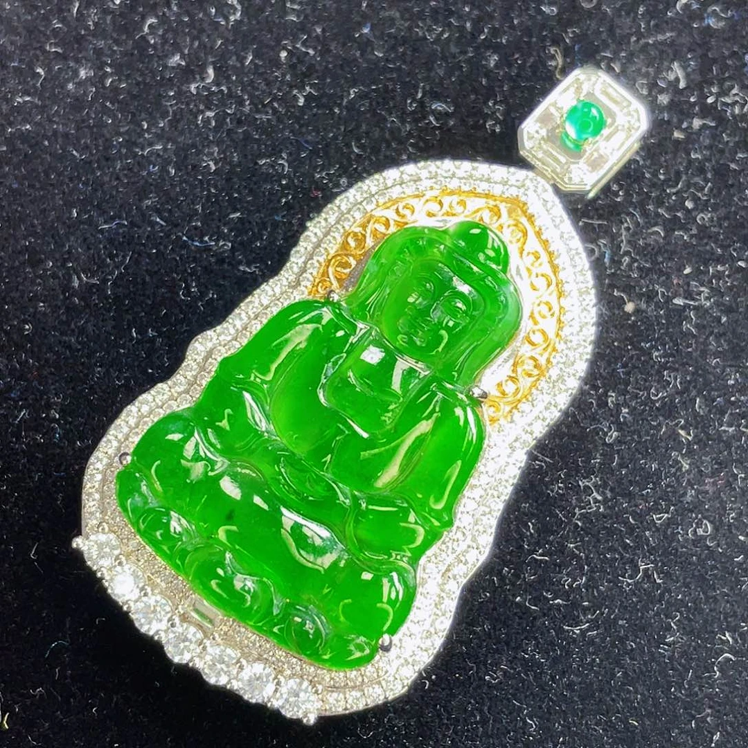 翡翠吊坠(不含链)未镶嵌