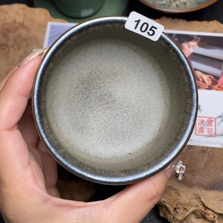 茶盏建窑建盏主人杯105