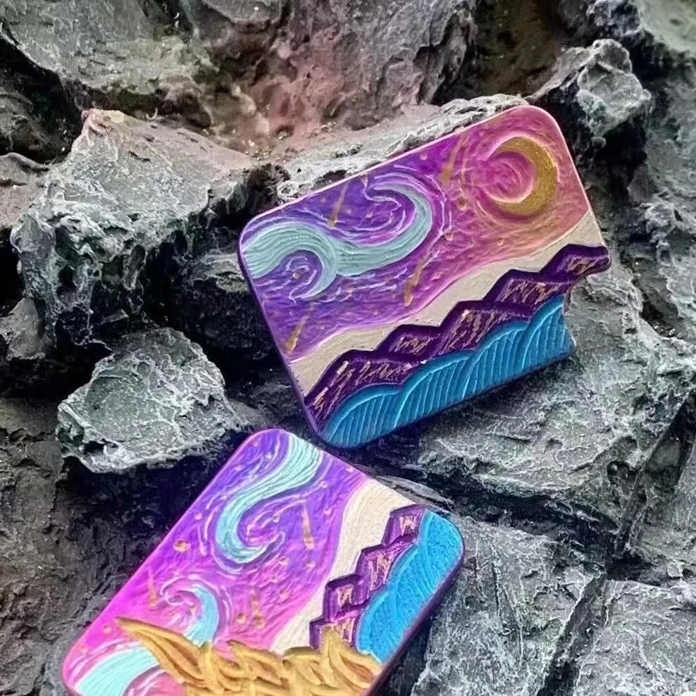 小羊edc 山海关价格签贴片全新已拆外壳塑封未拆15off