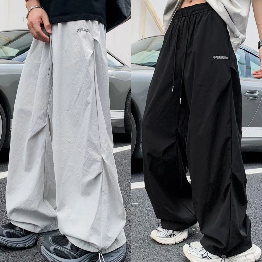 【夏薄伞兵裤】青少年夏季薄款工装裤宽松速干裤百搭长裤学生穿搭