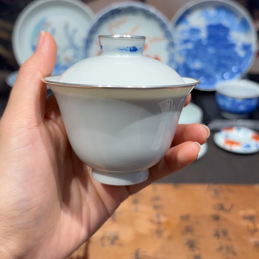 手工手绘陶瓷茶具