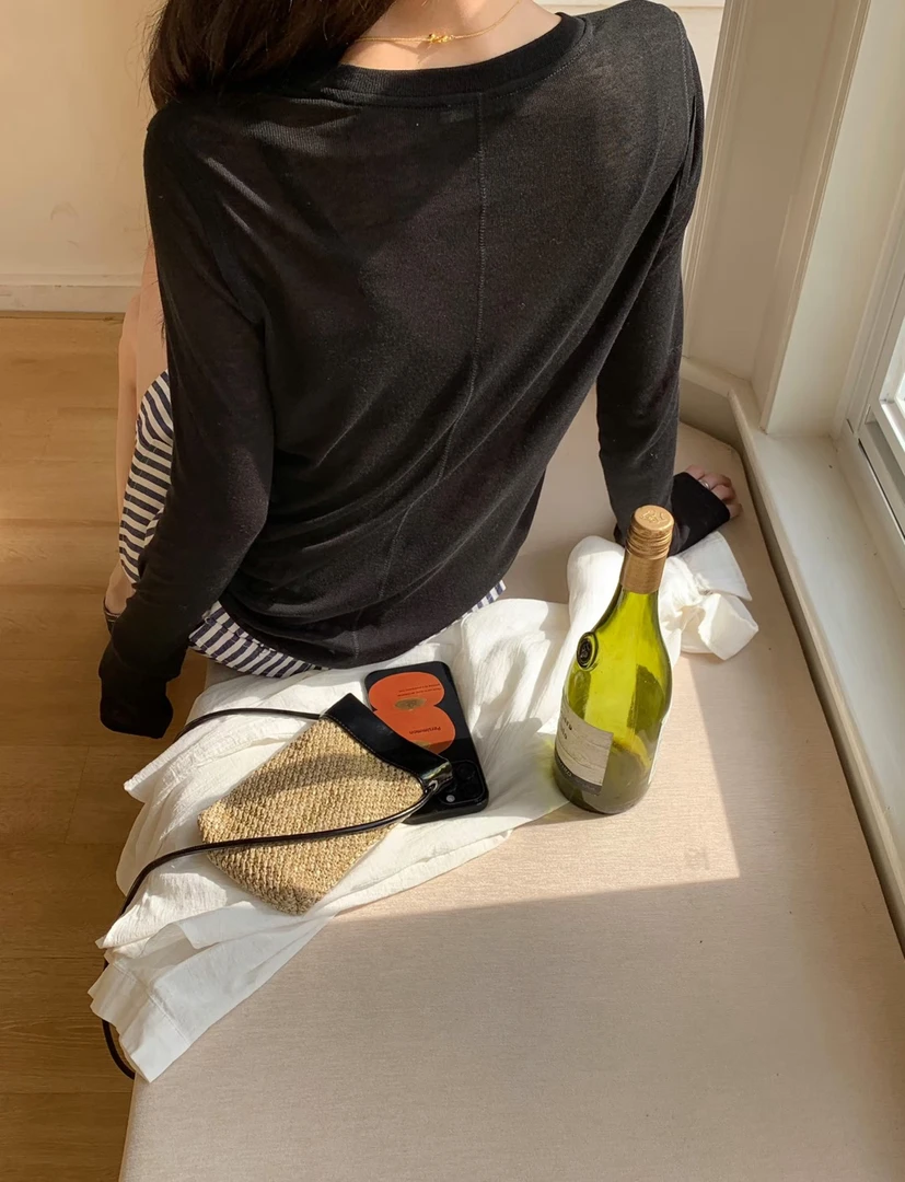 【梨花服饰】超薄后背骨线基础打底