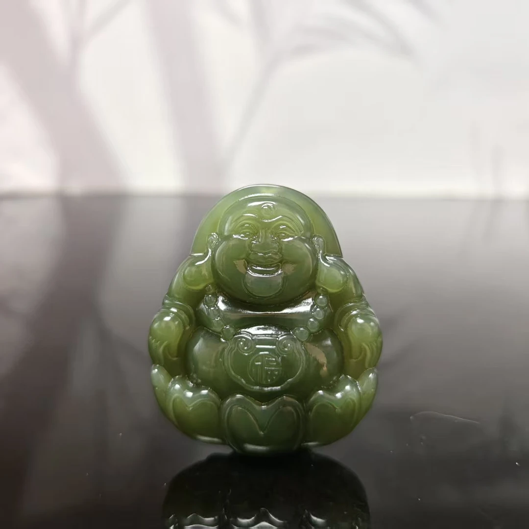 K和田玉佛公吊坠0239