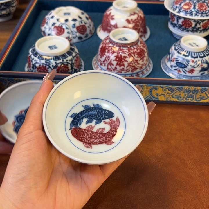 瓷片景德镇陶瓷手工手绘