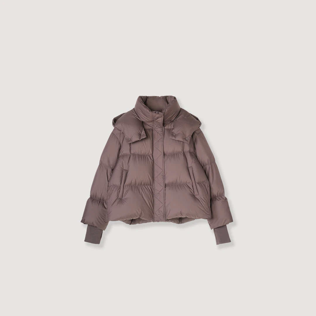 【街角画报】臻白90鹅绒冬季新款小个子泡芙短款百搭羽绒服89212