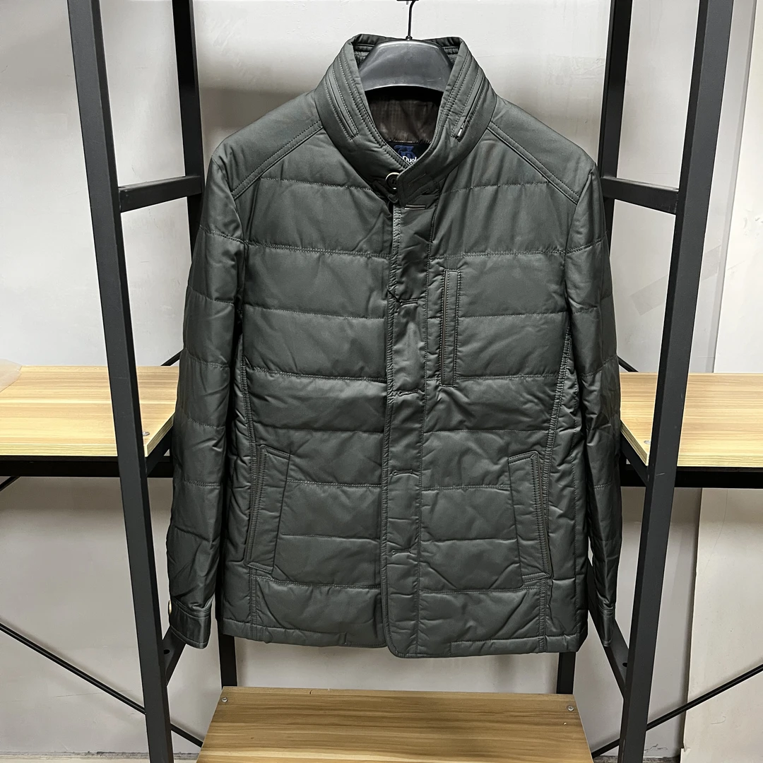 81626016-140高端男装保暖羽绒服男