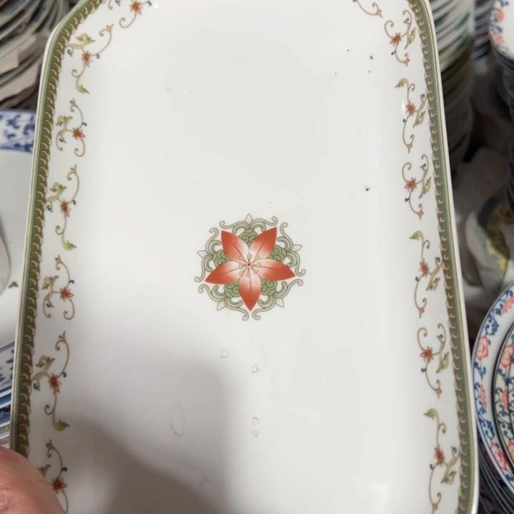 杯十寸海浪鱼盘一个