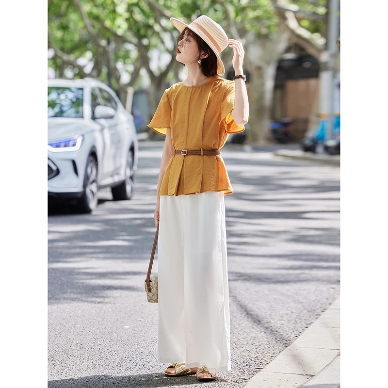 苏醒的乐园时尚气质套装SXTZC25126温婉大方洋气衣服