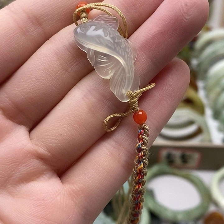 蛇纹石玉手链未镶嵌