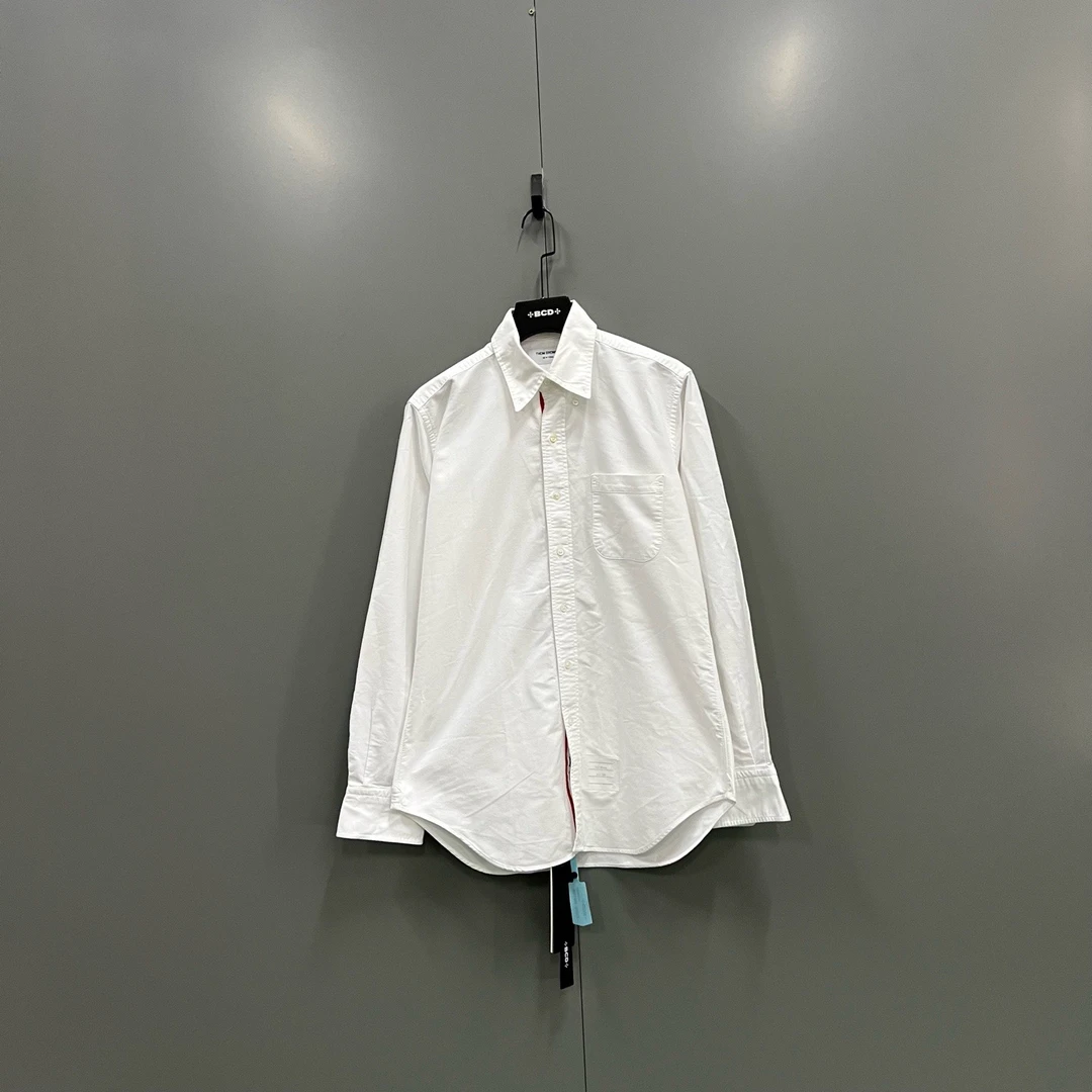 95新 THOMBROWNE （ll）TB翻领长袖衬衫 3码/95新206463