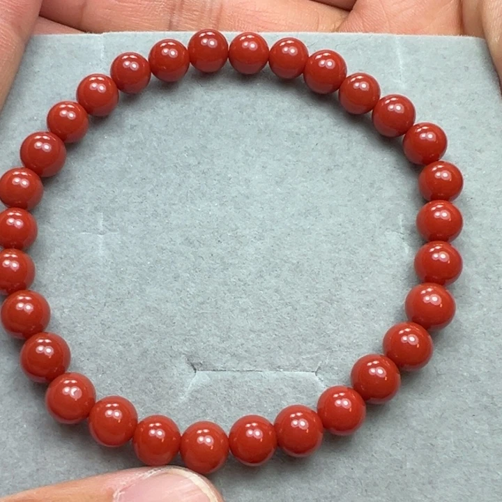 南红玛瑙未镶嵌手串