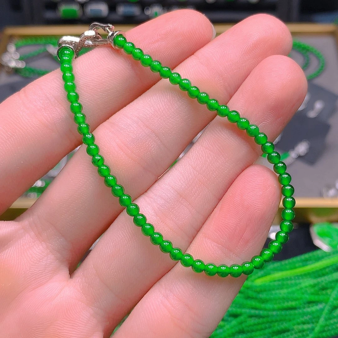 未镶嵌手链翡翠天然