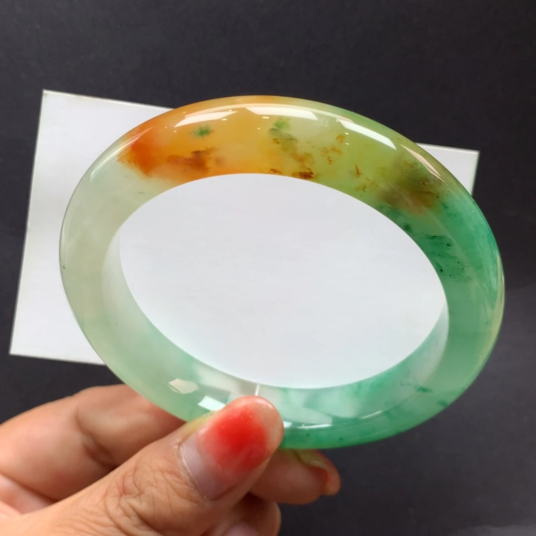 石英质玉未镶嵌手镯