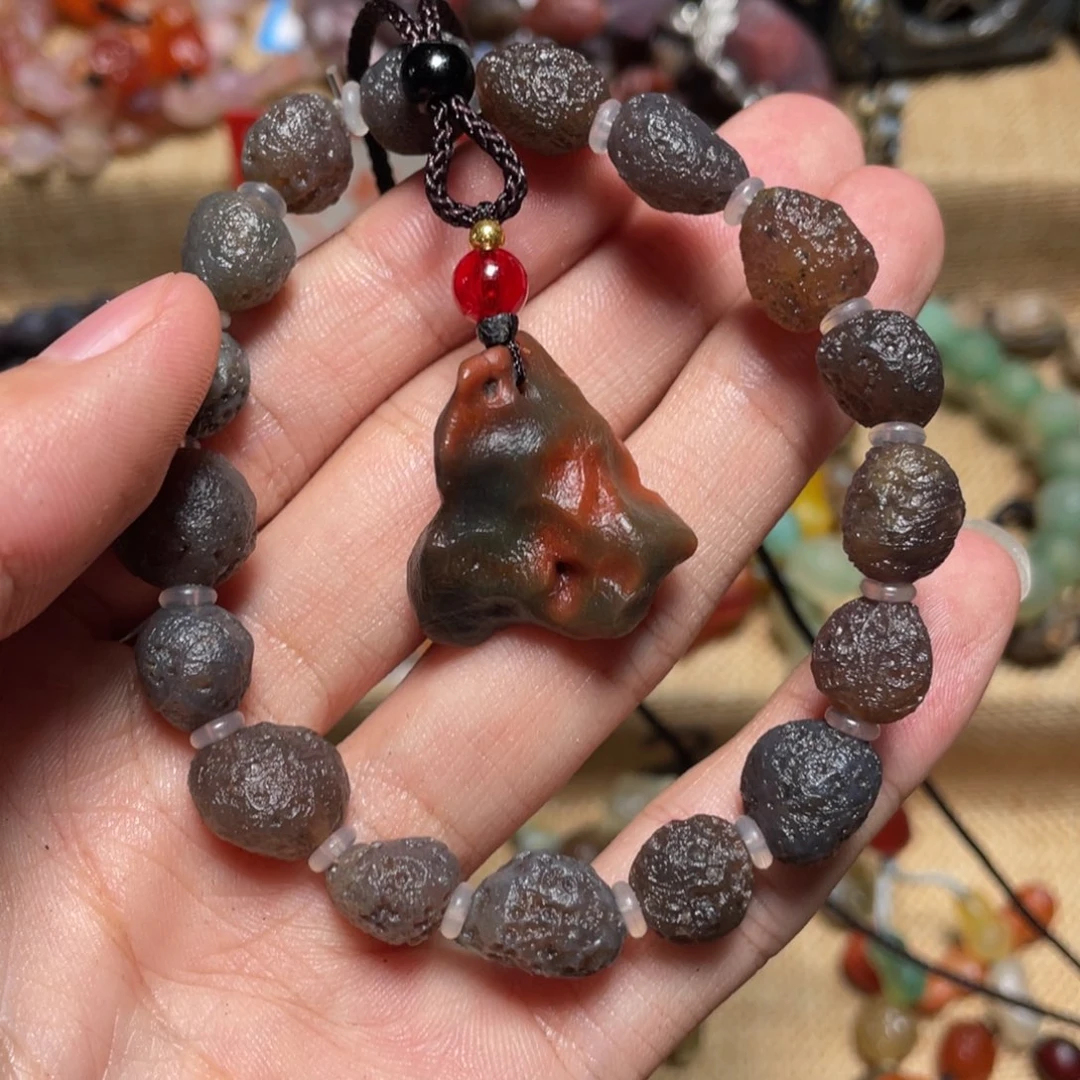 玛瑙/玉髓手链合金