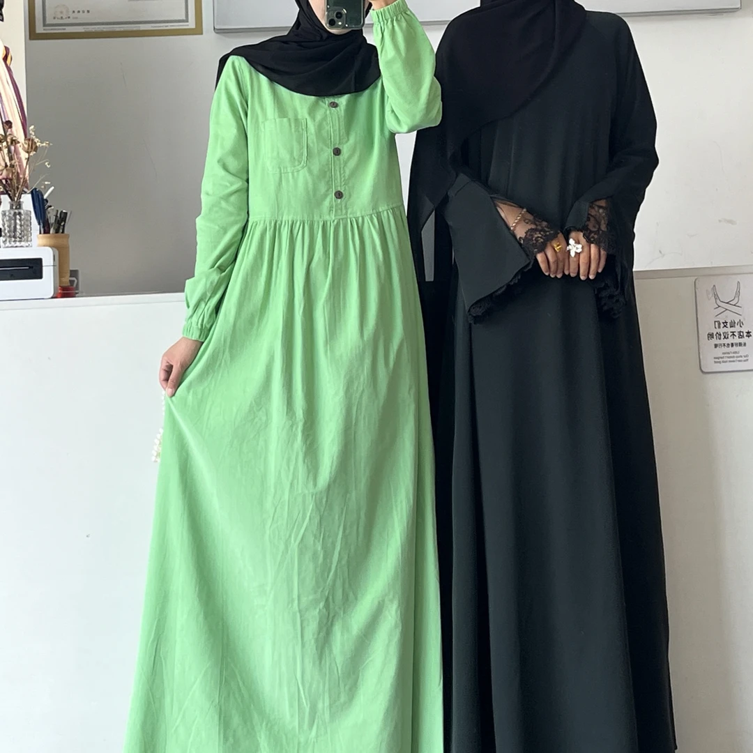 【妮芭丽】美裙秋冬显瘦连衣裙黑色海边度假气质夏季长裙不退换慎拍