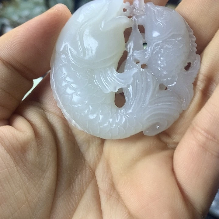 别***闹颈饰未镶嵌和田玉