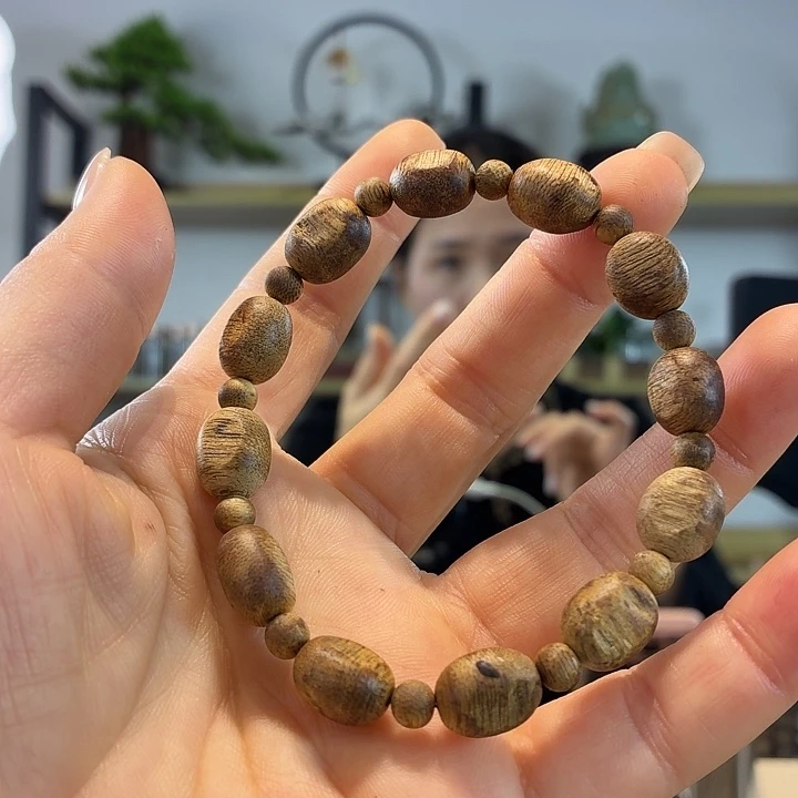 沉香手串99沉瘤疤单圈5克➕多样性发1