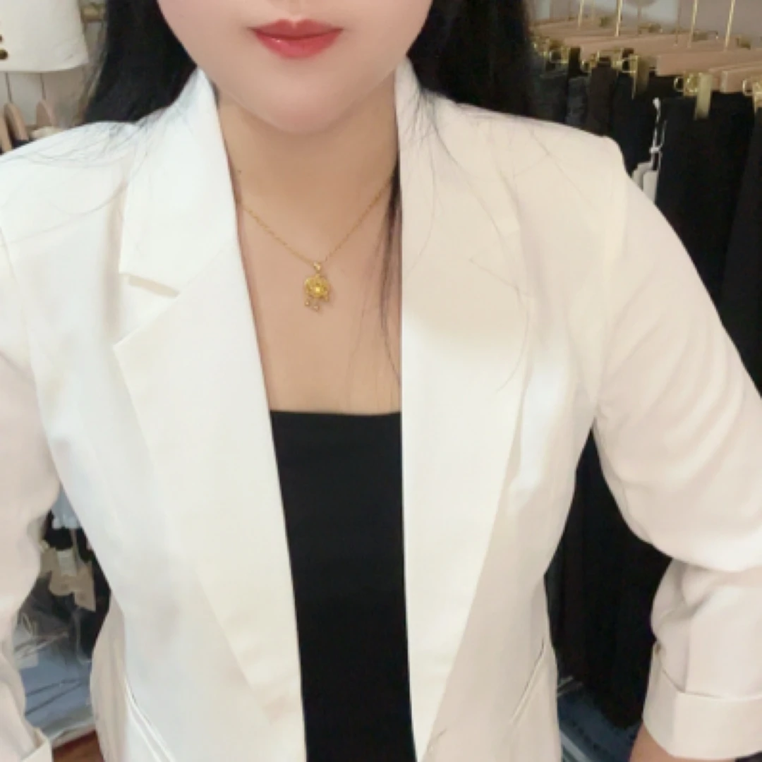 春款小西装七分袖