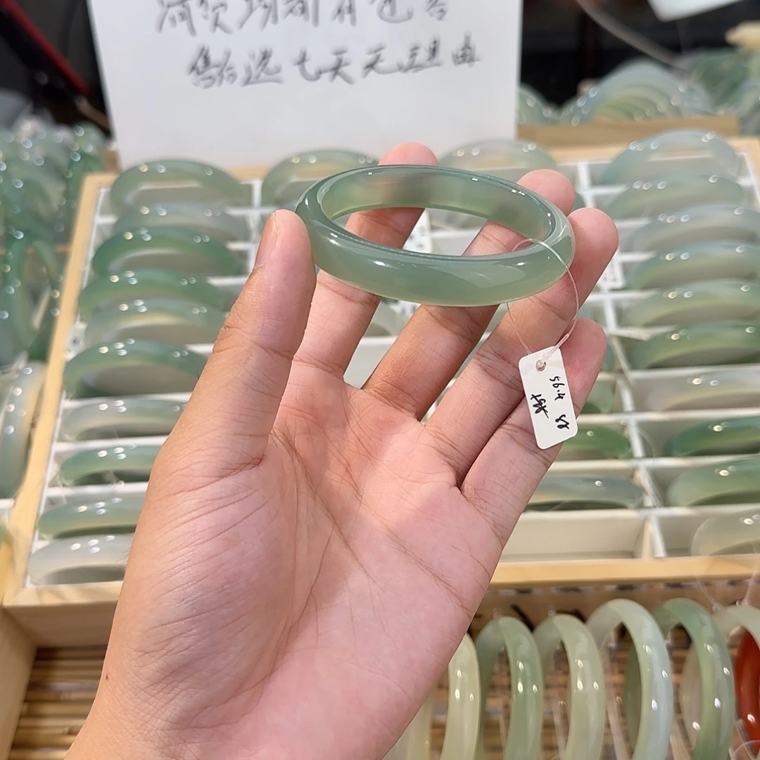 手镯玛瑙/玉髓未镶嵌圈口56.4
