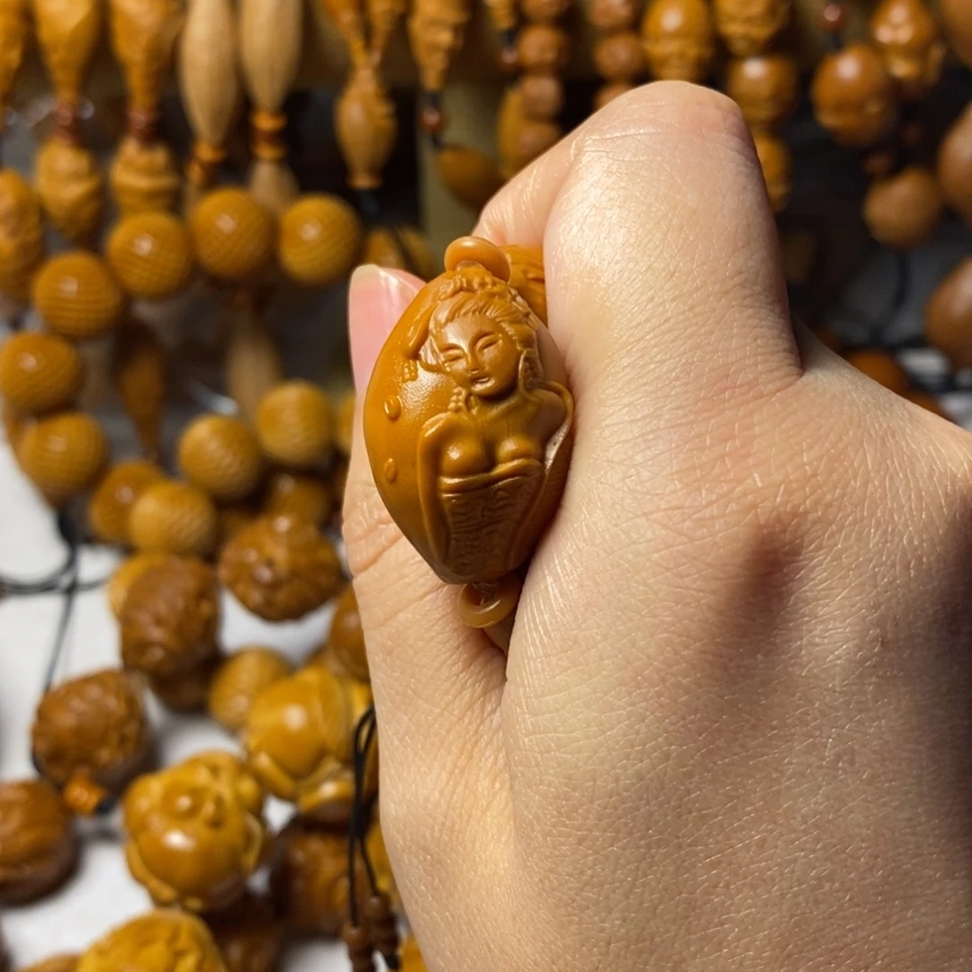 平***意橄榄核手串/手链美女生命