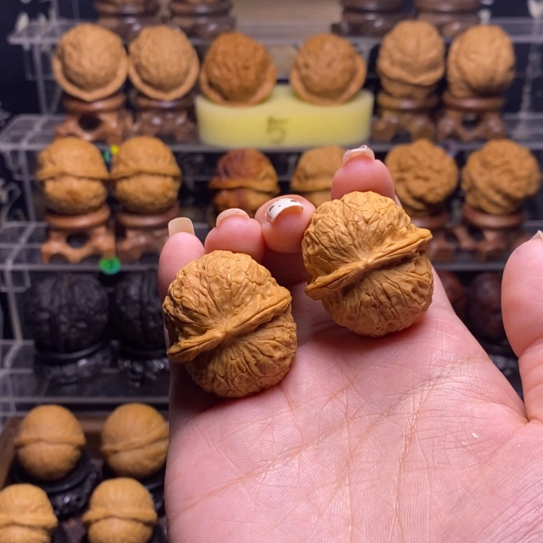 文玩核桃把件Z28皮皮球33尺