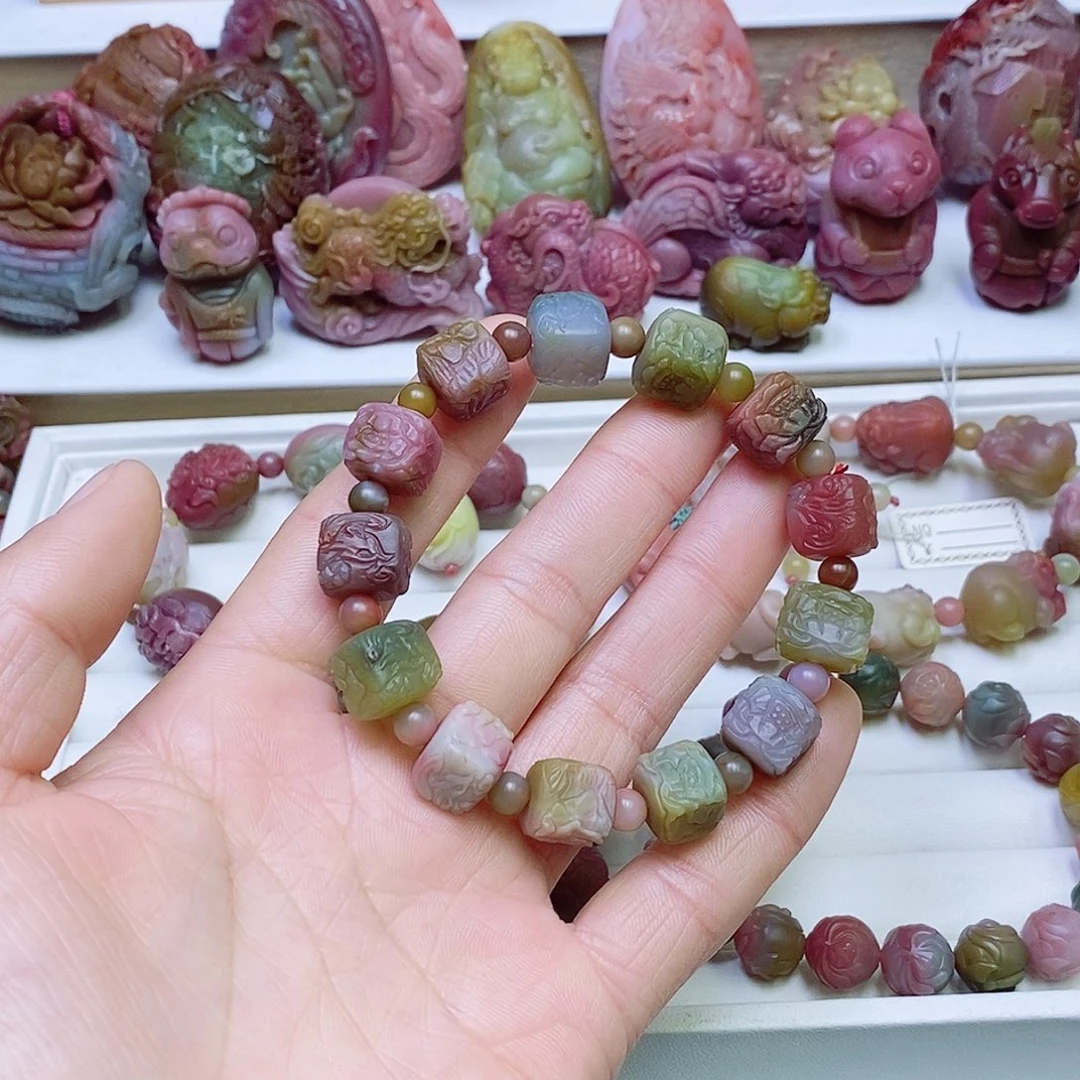 玛瑙/玉髓盐源玛瑙未镶嵌