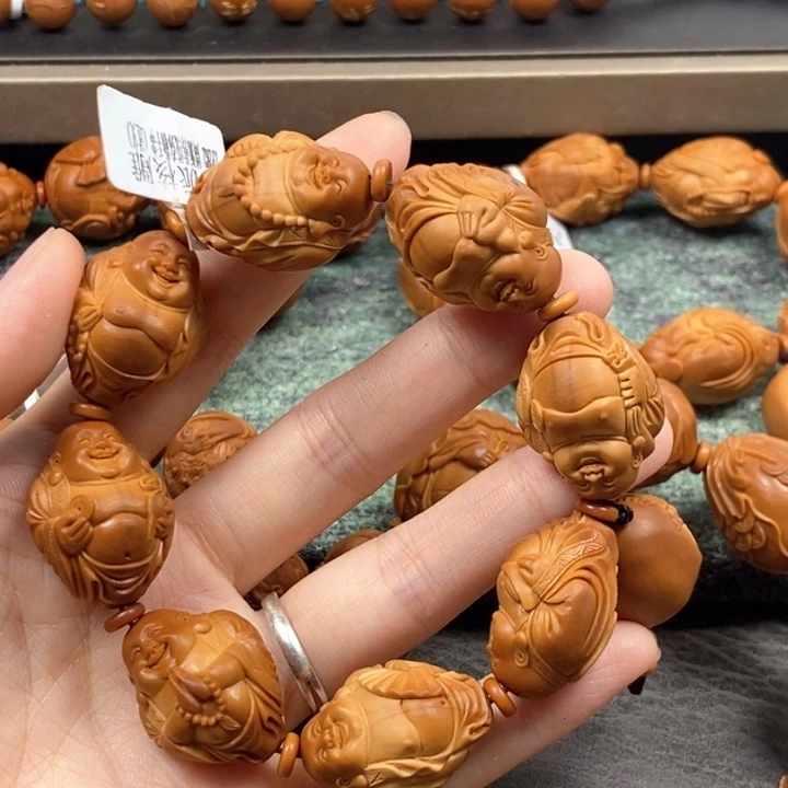 橄榄核手串/手链弥勒佛