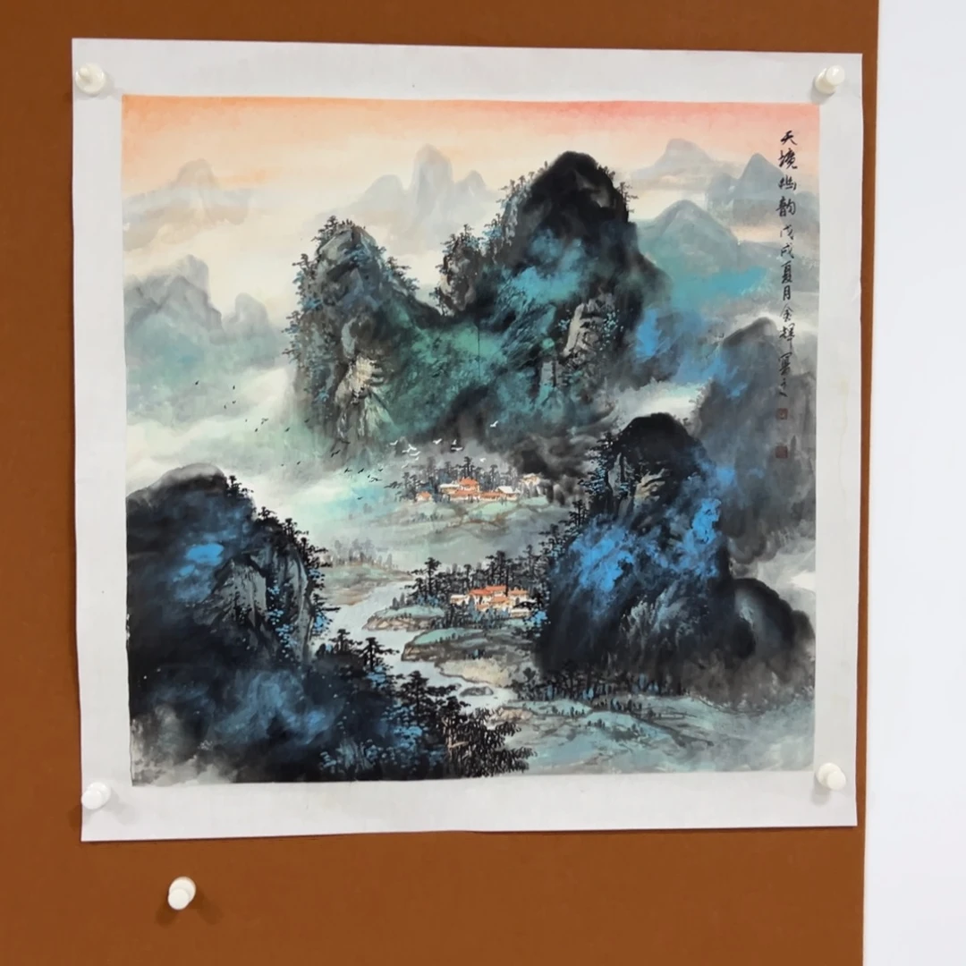 国画张金辉经典作品