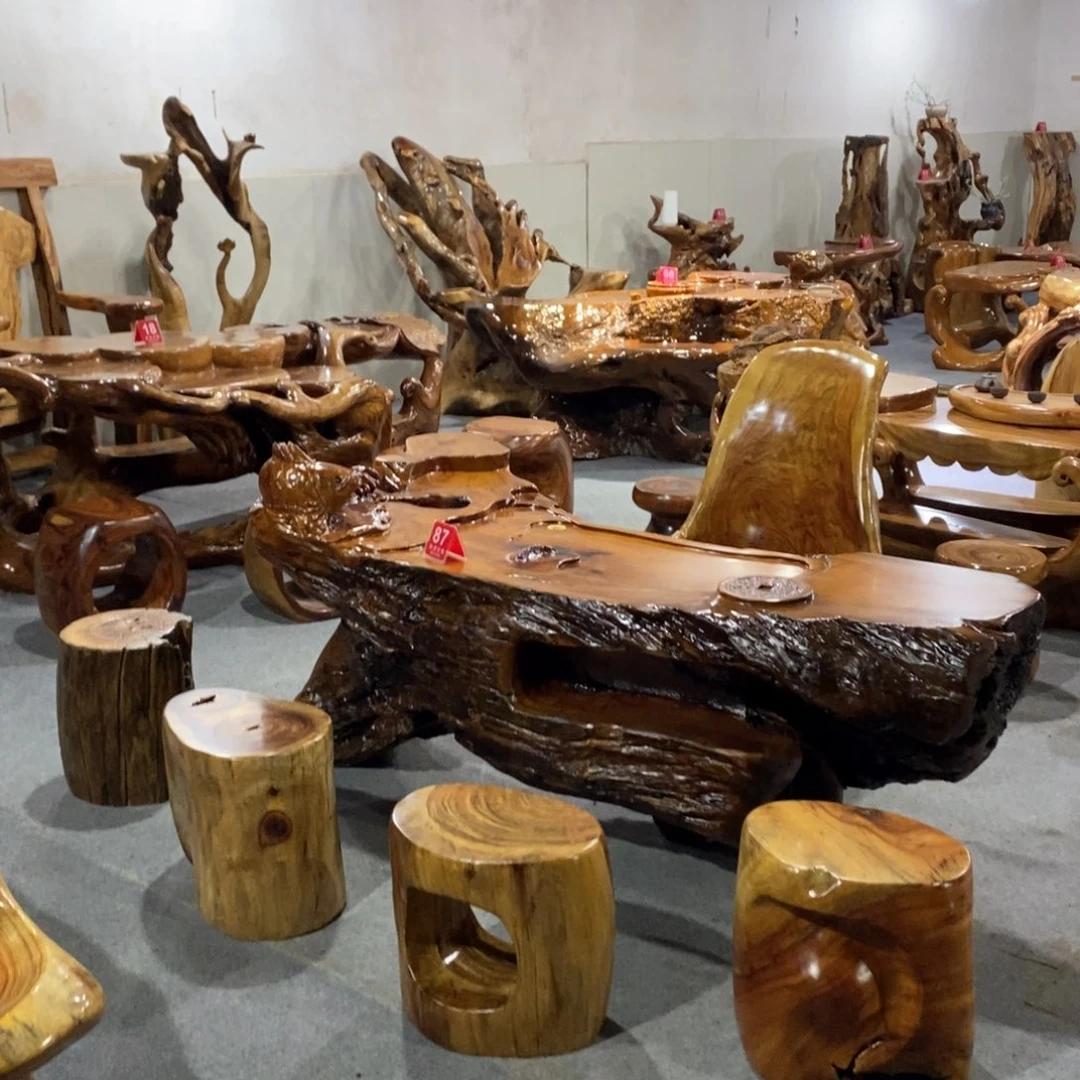 香樟木香樟木茶台一套