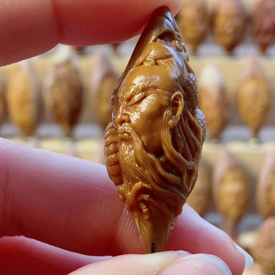 橄榄核手串/手链关二爷