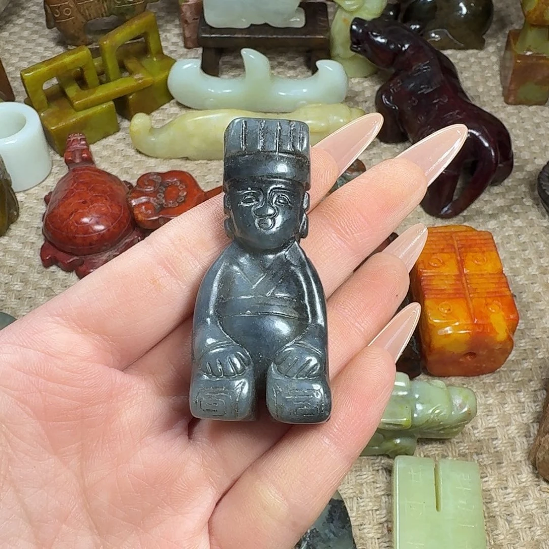 白玉菩提吊坠挂件