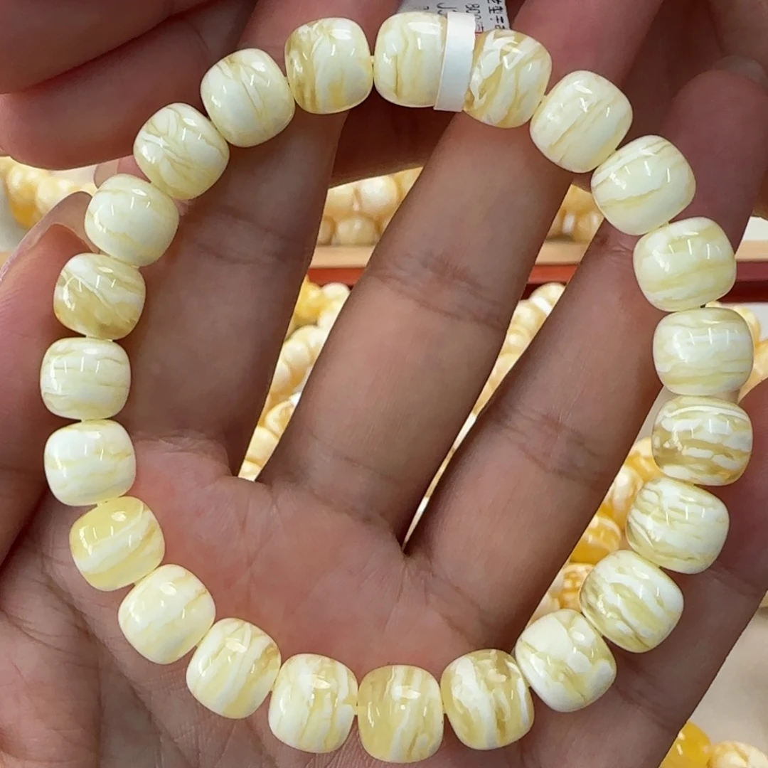 未镶嵌琥珀手链蜜蜡