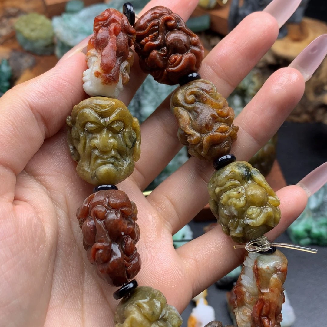 人***茶定制翡翠未镶嵌翡翠