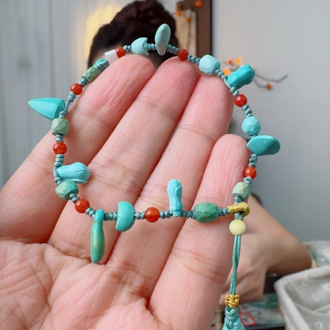 未镶嵌绿松石珠宝奇石