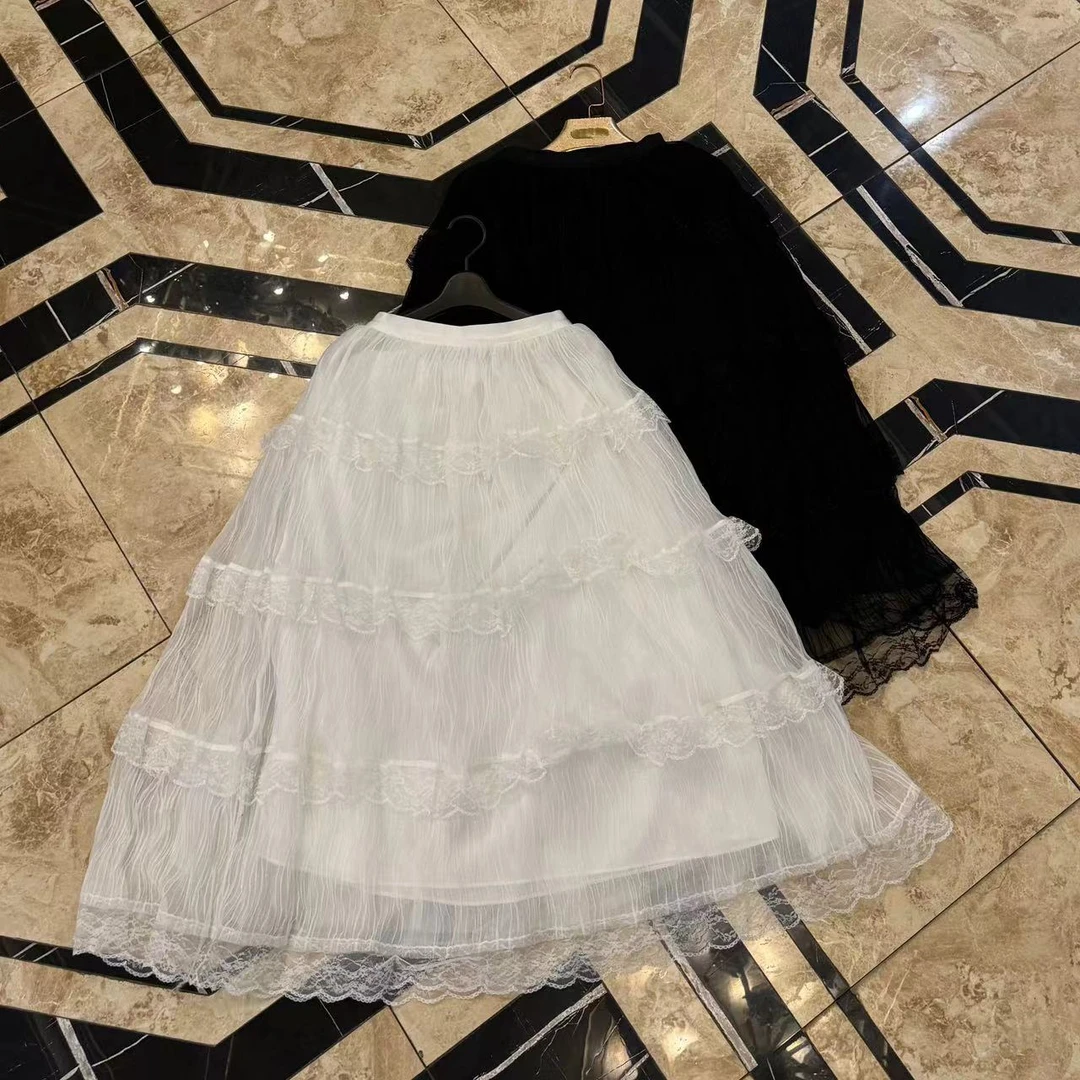 LL【女王优选】轻奢高端时尚气质设计师半身裙8968