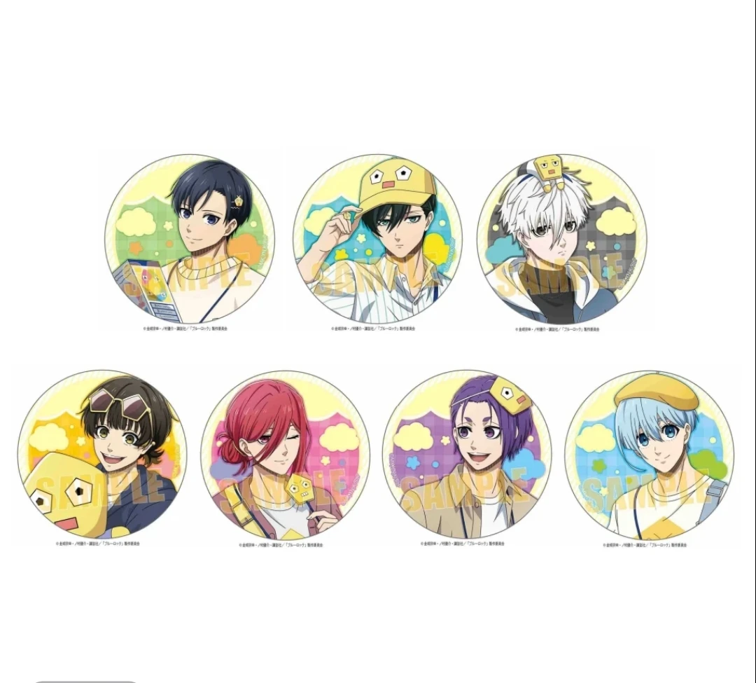 蓝锁乐园吉祥物系列吧唧盲抽